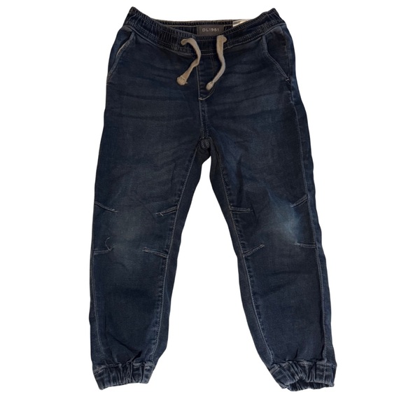 DL1961 Boys Jackson Denim Blue Joggers boys size 5- excellent condition - Picture 1 of 2